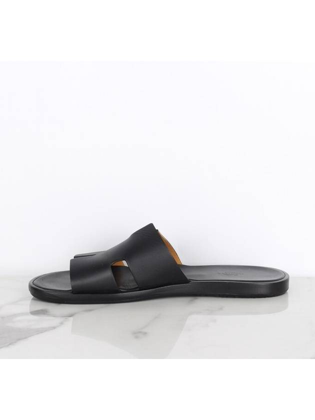 Men s Izmir Slippers Black 43 5 285 - HERMES - BALAAN 6