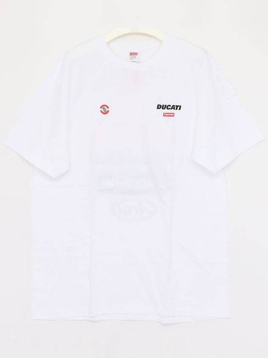 SS24T47 WHITE collaboration short sleeve t shirt - SUPREME - BALAAN 1