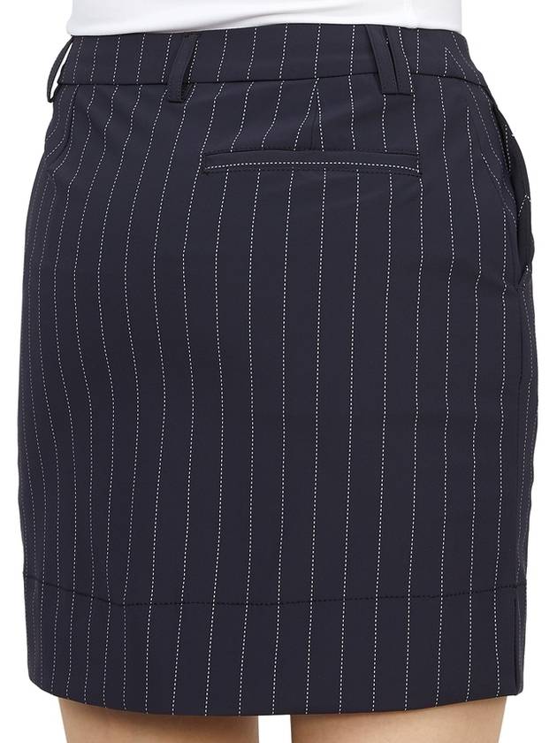 Women's Striped Golf Skirt Navy - HYDROGEN - BALAAN 11
