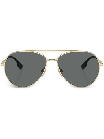 Eyewear logo-embellished pilot frame sunglasses - BURBERRY - BALAAN 1