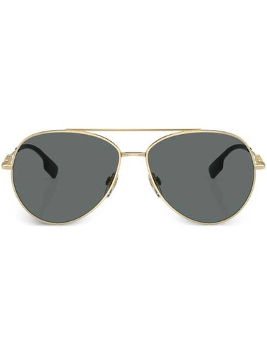 Eyewear logo-embellished pilot frame sunglasses - BURBERRY - BALAAN 1