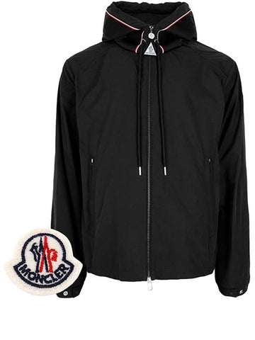 Black Mira hooded zip up jacket 999 00635 - MONCLER - BALAAN 1