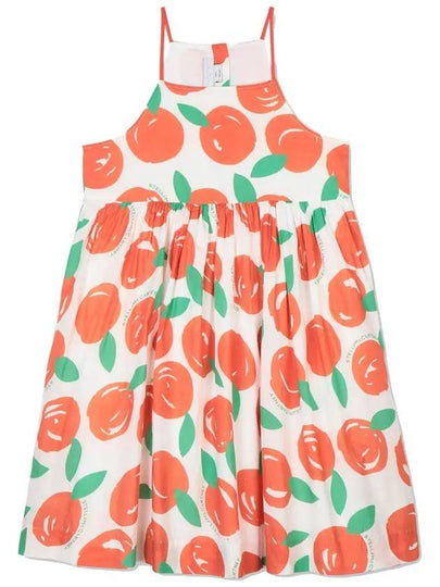 Kids Apple Pattern One Piece White 602786 SQK83 H901 - STELLA MCCARTNEY - BALAAN 2