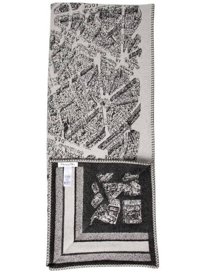 Plan de Paris Scarf Beige - DIOR - BALAAN 2