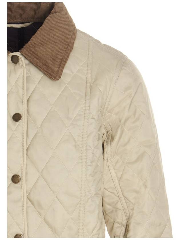 Women's Summer Liddesdale Quilt Down Jacket Ivory - BARBOUR - BALAAN 4