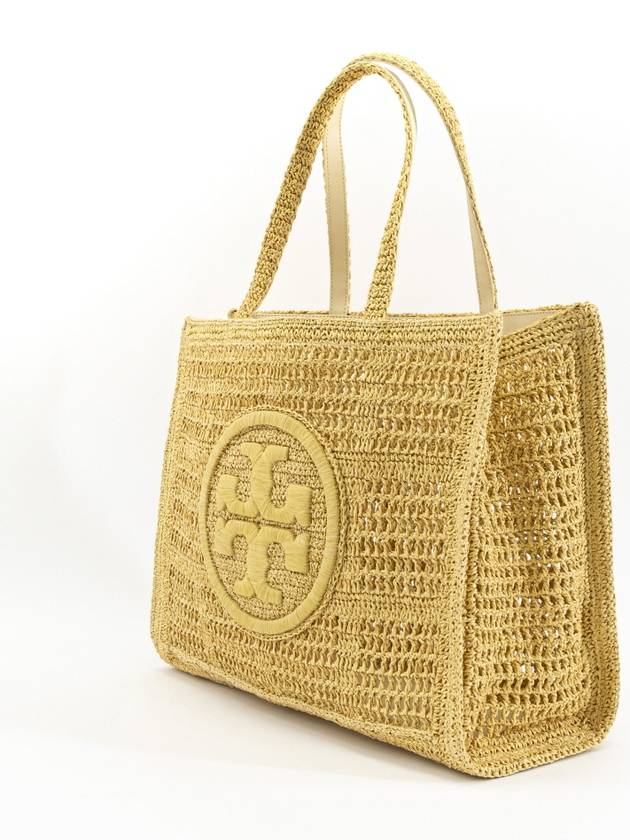 Ella Hand Crocheted Tote Bag Beige - TORY BURCH - BALAAN 3