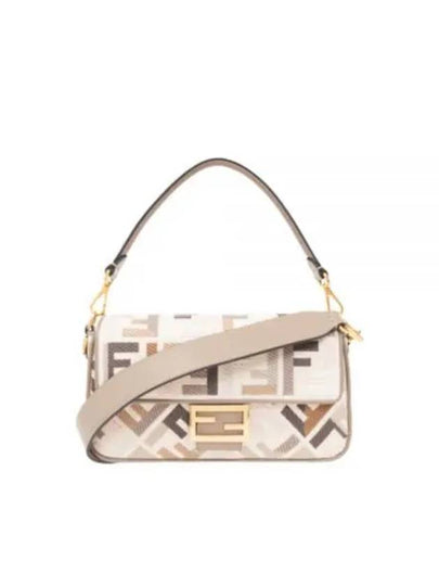 Baguette Canvas Shoulder Bag - FENDI - BALAAN 2