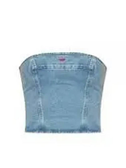 De-Ville Denim Sleeveless Light Blue - DIESEL - BALAAN 2