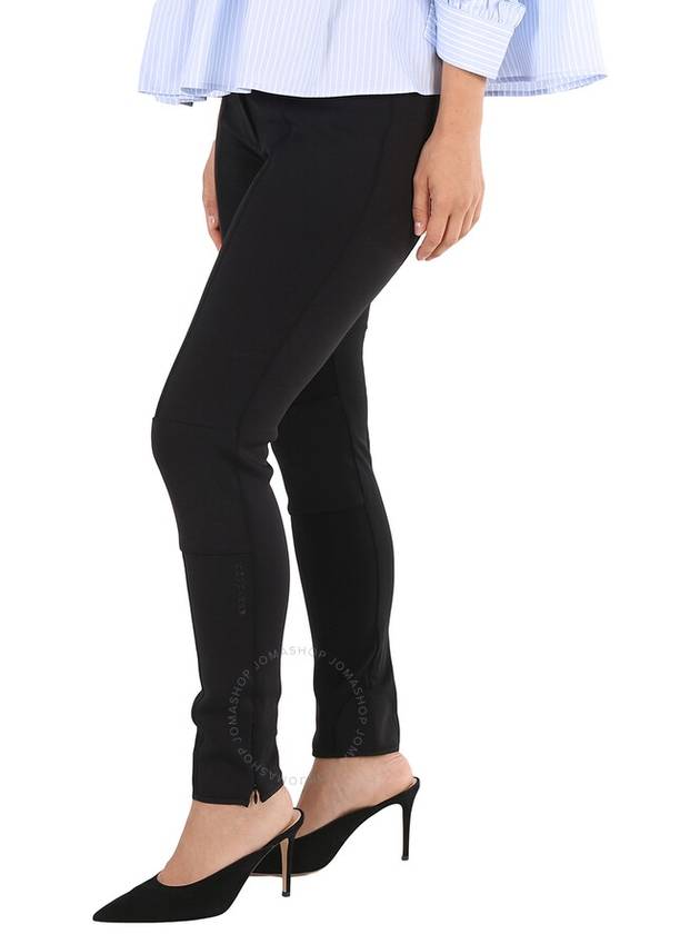 Burberry Ladies Black Stretch Crepe Jersey Neoprene Jodhpurs, Brand Size 2 (US Size 0) - BURBERRY - BALAAN 3