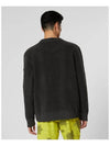 Lens Crew Neck Sweatshirt Charcoal - CP COMPANY - BALAAN 4