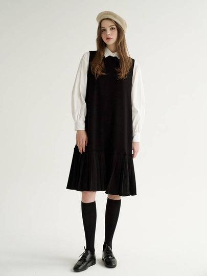 Sleeve knit pleated dress - LOYALDECIDE - BALAAN 2