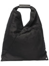 MM6 Triangle Tote Bag Black - MAISON MARGIELA - BALAAN 1