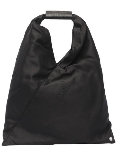 MM6 Triangle Tote Bag Black - MAISON MARGIELA - BALAAN 1