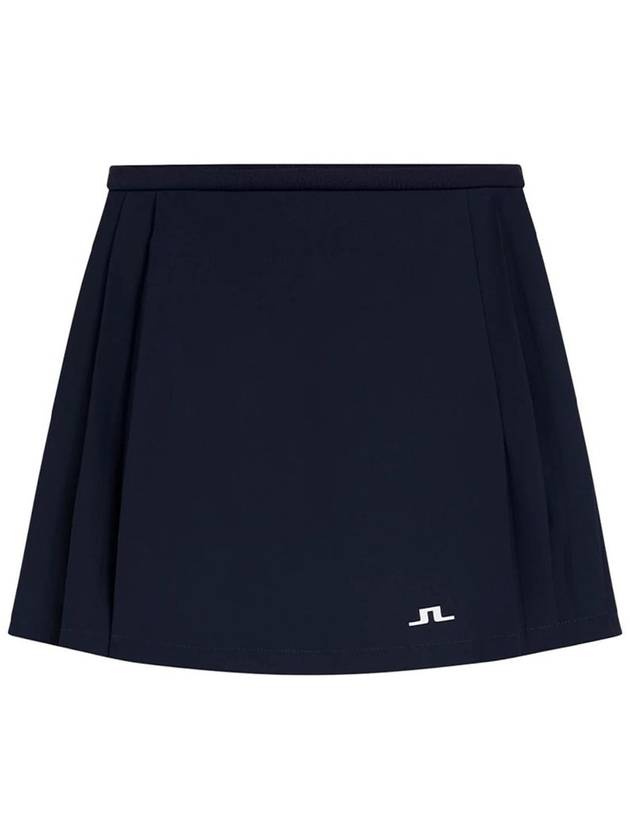 SS Women s Golf Sierra Pleated Skirt Navy - J.LINDEBERG - BALAAN 1