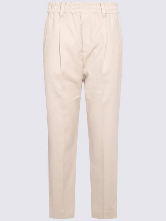 Brunello Cucinelli Trousers Sand - BRUNELLO CUCINELLI - BALAAN 2