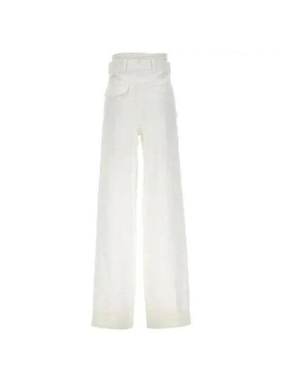 ANNEKE Drawstring Cotton Pants 2301WTR03FA236001 - ANN DEMEULEMEESTER - BALAAN 2