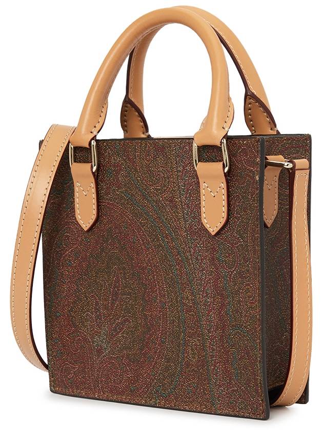 Paisley Tote Bag Brown - ETRO - BALAAN 3