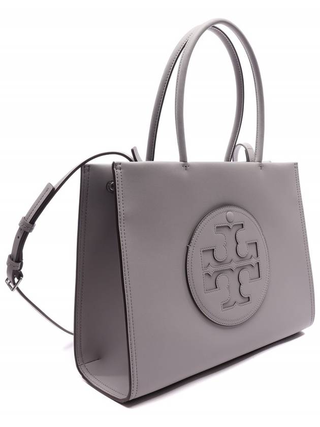 Ella Eco Small Tote Bag Grey - TORY BURCH - BALAAN 4