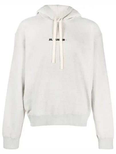 Plus Logo Hoodie Grey - JIL SANDER - BALAAN 2