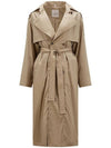 Deva Nylon Trench Coat Sand Beige - MONCLER - BALAAN 2