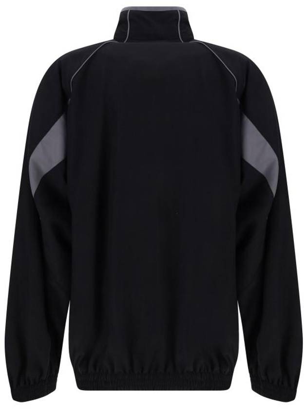 3B Sports Icon Medium Fit Track Jacket Black - BALENCIAGA - BALAAN 9