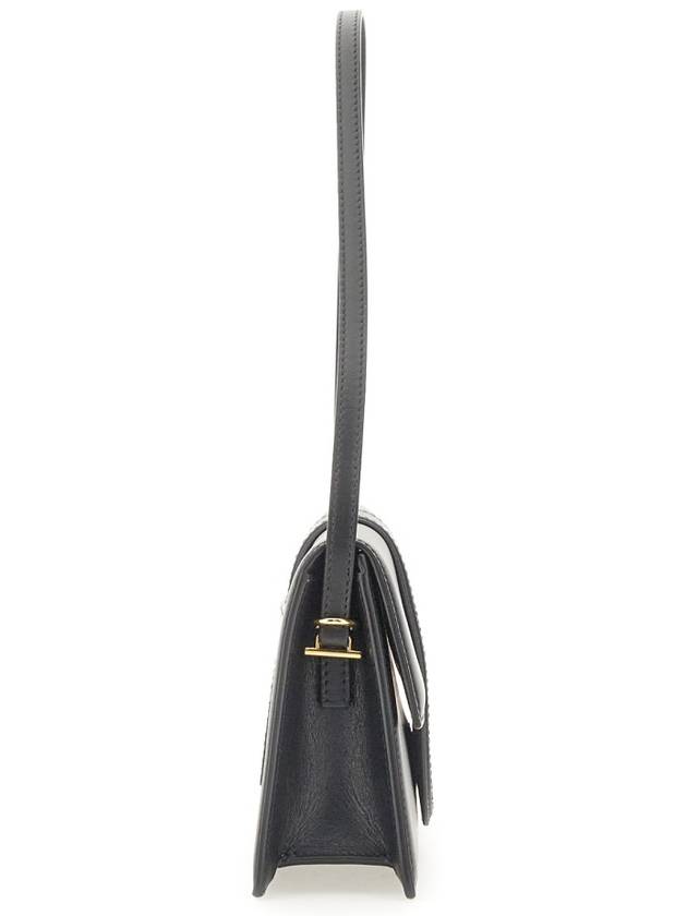 Le Bambino Long Flap Shoulder Bag Black - JACQUEMUS - BALAAN 9