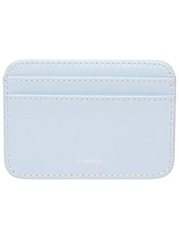 Daisy Slim Mini Transportation Card Wallet Sky Blue - LE MASQUE - BALAAN 3