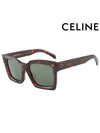 Sunglasses CL40130F 52N Square Acetate Men Women - CELINE - BALAAN 2