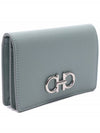 Gancini Leather Card Wallet Lucky Charm - SALVATORE FERRAGAMO - BALAAN 4