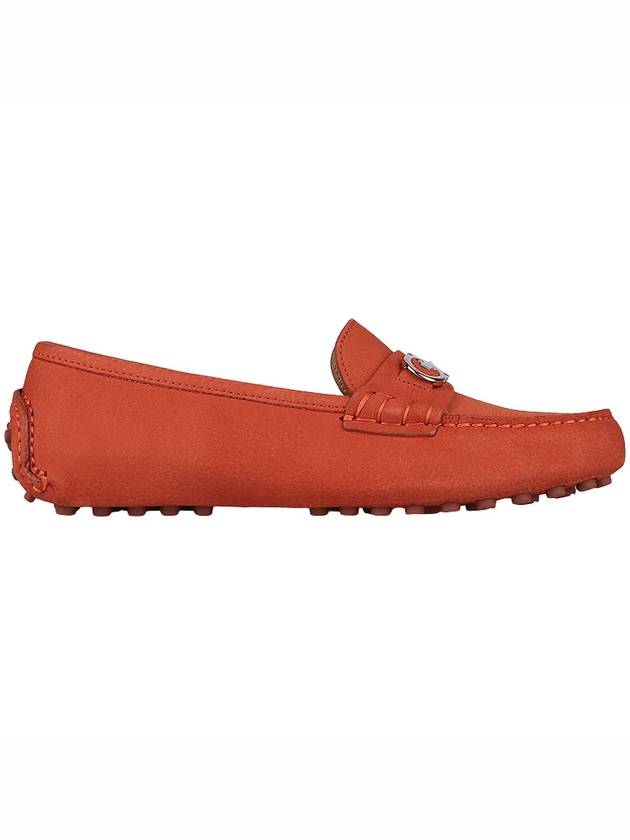 Gancini Driving Shoes Orange - SALVATORE FERRAGAMO - BALAAN 5