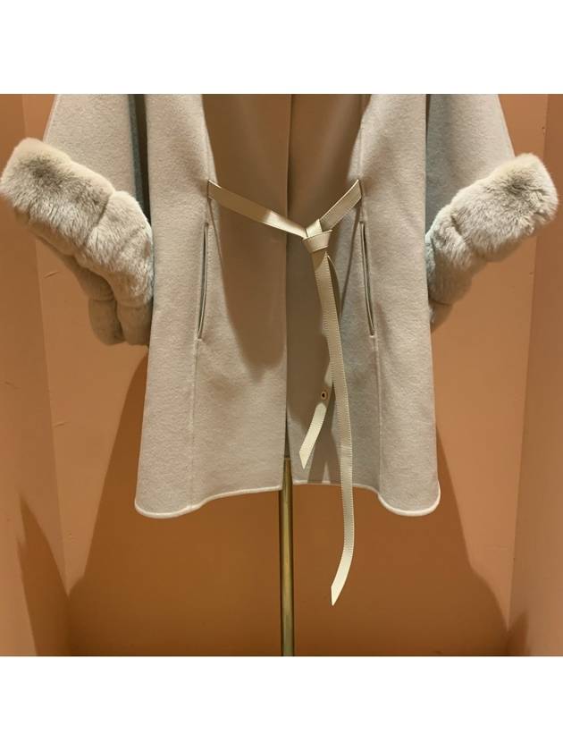 Loro Piana Salzburg Cashmere Cape Inca Stone - LORO PIANA - BALAAN 4