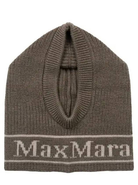 23FW Brown Gong Wool Balaclava GONG 003 - MAX MARA - BALAAN 2