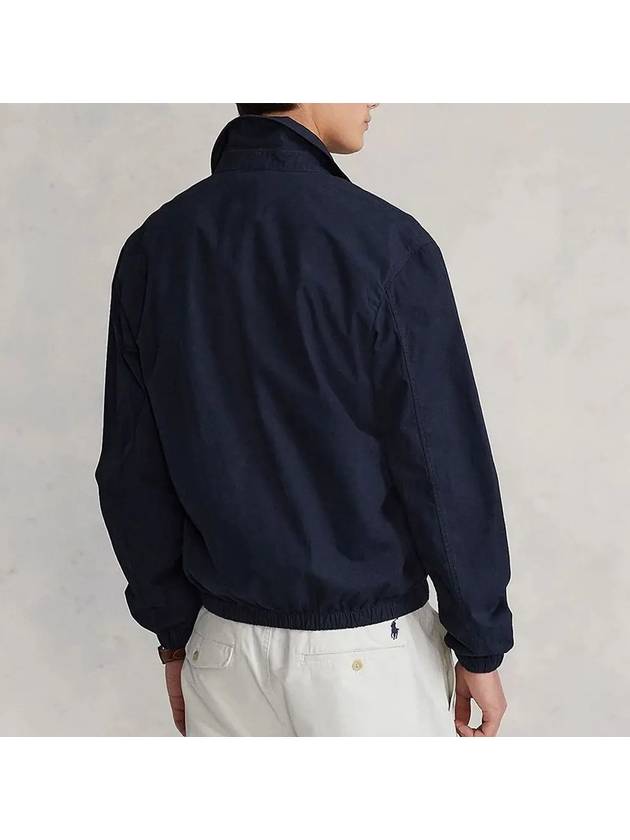 Men's Bayport Cotton Zip-Up Jacket Navy - POLO RALPH LAUREN - BALAAN 4