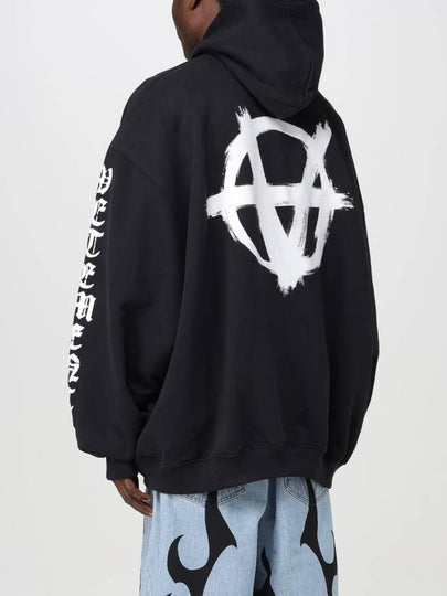 Anarchy Logo Hoodie UE64HD700BW - VETEMENTS - BALAAN 2