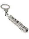 Logo Cube Bag Charm Keyring Silver - CELINE - BALAAN 4