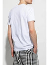 Chest ORB Logo Short Sleeve T-Shirt White - VIVIENNE WESTWOOD - BALAAN 5