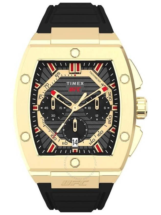 Timex UFC Street Animal Chronograph Quartz Black Dial Men's Watch TW2V88000JR - TIMEX - BALAAN 1