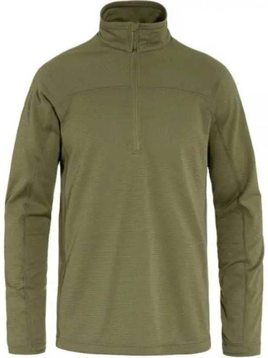 Men s Abisko Lite Fleece Half Zip 87113620 M - FJALL RAVEN - BALAAN 1