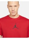 Jordan Jumpman Short Sleeve T-Shirt Red - NIKE - BALAAN 3