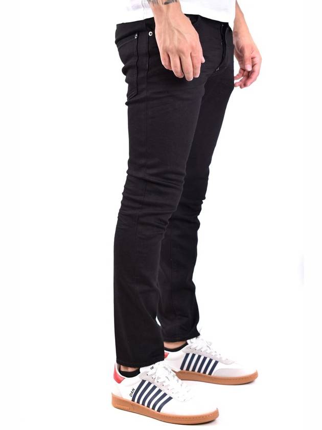 Skater Slim Cut Jeans Black - DSQUARED2 - BALAAN 4