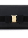 Vara Bow Continental Long Wallet Black - SALVATORE FERRAGAMO - BALAAN 6