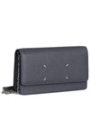 Stitch Large Chain Long Wallet Blue - MAISON MARGIELA - BALAAN 4