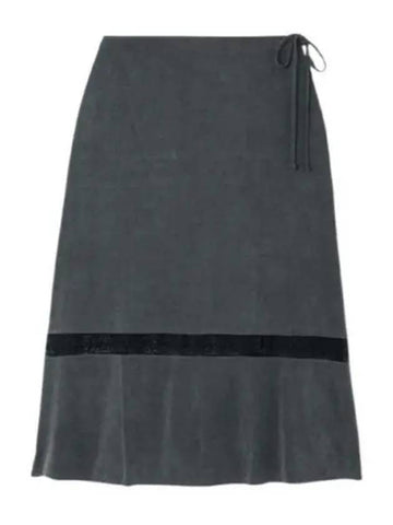 Ballon A-Line Skirt Dark Grey - OUR LEGACY - BALAAN 1