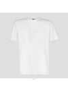 Logo Print Short Sleeve T-Shirt White - CP COMPANY - BALAAN 2