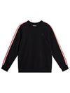 Sneaky Crew Neck Sweatshirt Black - J.LINDEBERG - BALAAN 2