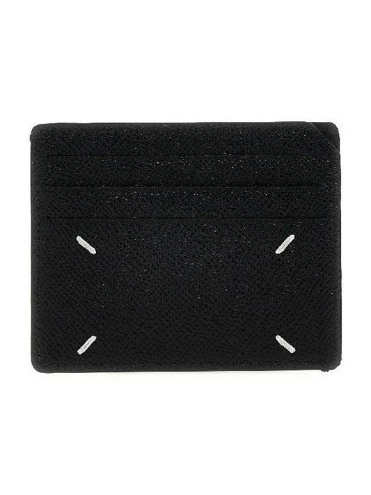 Stitch Small Card Wallet Black - MAISON MARGIELA - BALAAN 2