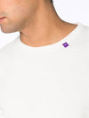 Men's short sleeve t-shirt OMAA027E18185003 0210 - OFF WHITE - BALAAN 4