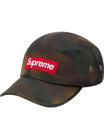 Washed Satin Camo Camp Cap Woodland Camo - SUPREME - BALAAN 1