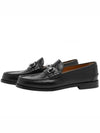 Men's GG Horsebit Leather Loafers Black - GUCCI - BALAAN 2