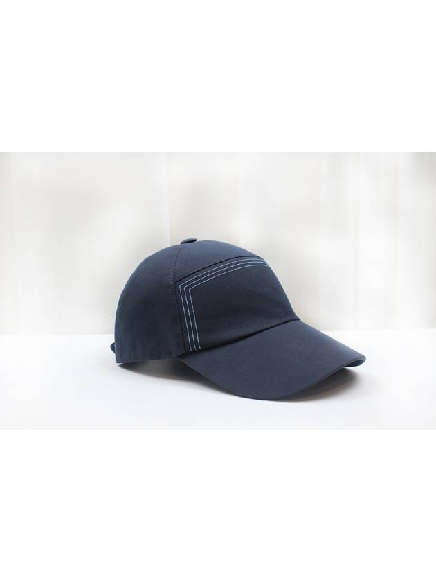 Neo Jump Stitch Men s Ball Cap Black Size 60 H241024N - HERMES - BALAAN 4